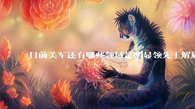 目前美军还有哪些领域是明显领先于解放军的？